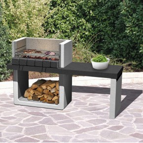 Barbecue in muratura a carbone e legna Laguna by Easy Garden
