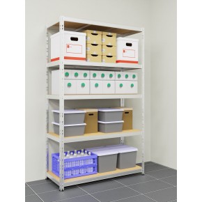 Scaffalature metallica per garage, box, magazzino / cm. L.210xP