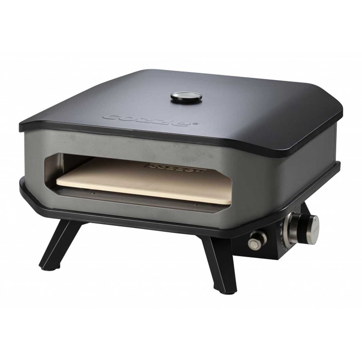 Forno per Pizza Cottura a Gas con Pietra Refrattaria 42 cm Portatile