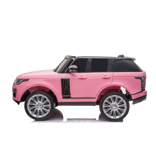 Auto Elettrica per Bambini Range Rover Rosa Macchinina 12V Batteria