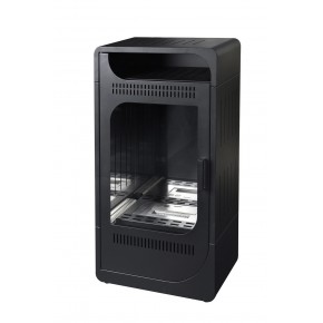 Stufa a Bioetanolo da Interno 94,5x50x32 cm 3,5kW Fiammetta Ventilata Nera  – acquista su Giordano Shop