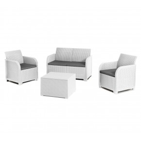 Set Salotto da Giardino in Rattan ALLIBERT 213968 Prezzo in