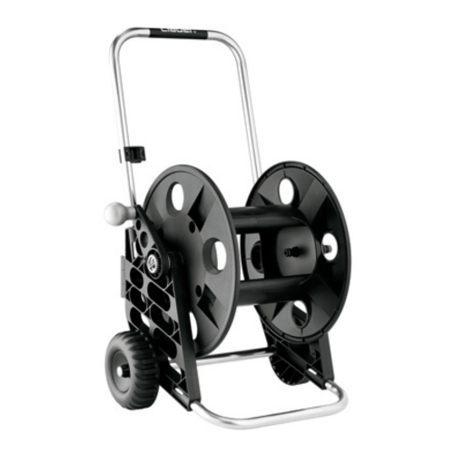 Carrello Avvolgitubo Nero per giardino