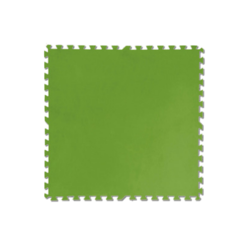 Tappetino fondo piscina verde 78x78 cm 9 pezzi