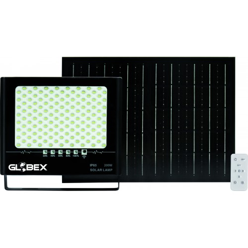 Globex Faro Led con Pannello Solare 200 W