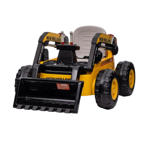 Escavatore Elettrico da Bambino New Holland Giallo