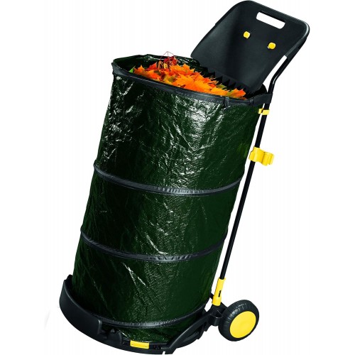 Carrello Raccoglifoglie con sacco Pop Up da Giardino