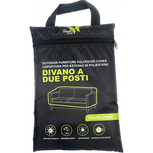 Custodia Protettiva per Divano 2 Posti 155x95x70 cm