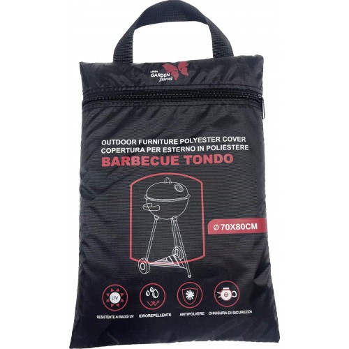 Custodia Protettiva per Barbecue Tondo 70x80 cm