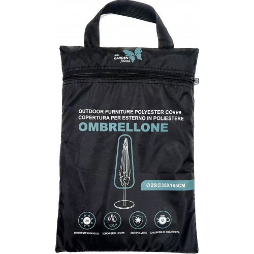 Custodia Protettiva per Ombrellone da Giardino 165x35 cm