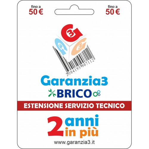 Estensione del Servizio Tecnico per 2 Anni fino a 50 Euro