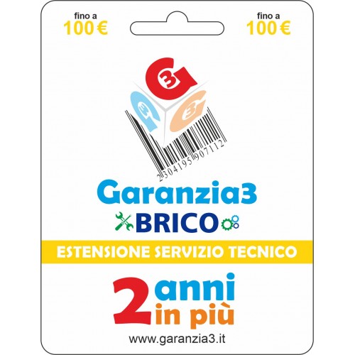 Estensione del Servizio Tecnico per 2 Anni fino a 100 Euro