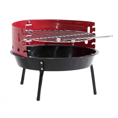 Barbecue a Carbonella Tondo da Campeggio altezza cottura 23 cm