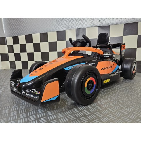 Formula 1 McLaren Nera 12V Macchina Elettrica per Bambini