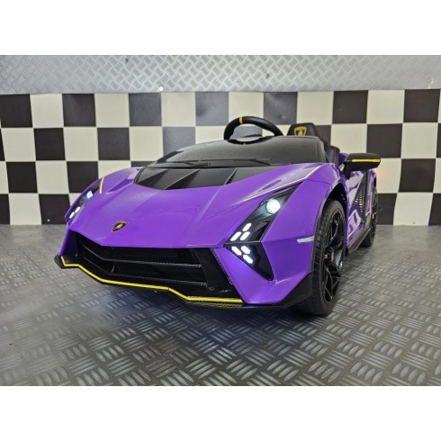 Lamborghini Viola 12V Macchina Elettrica per Bambini