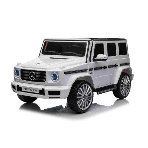 Mercedes Benz G500 Bianca 12V Macchina Elettrica per Bambini