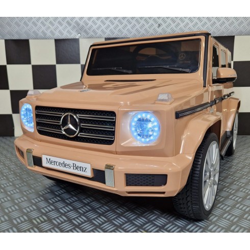 Mercedes Benz G500 Sabbia 12V Macchina Elettrica per Bambini