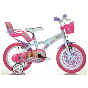 Bici Bambina Unicorn 14 - Colori Arcobaleno, Telaio in Acciaio, Freni  Anteriori e Posteriori, Cestino, Portabambola per Bambine dai 5 ai 7 Anni -  Toys Center