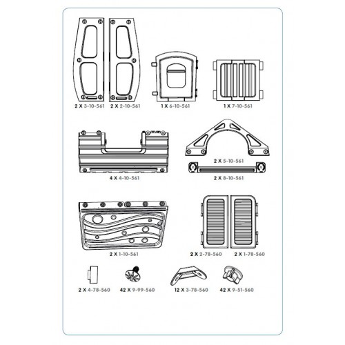 Casetta in Resina Plastica per Bambini da Giardino Esterno Giocattolo Bimbi  PVC