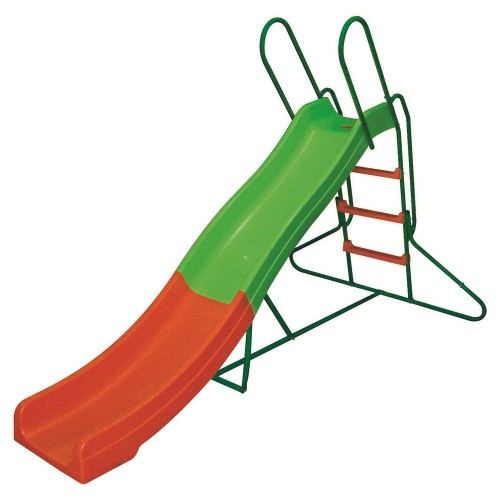 Scivolo per Bambini 260cm in Plastica Bimbi Scaletta Metallo da Esterno Giardino